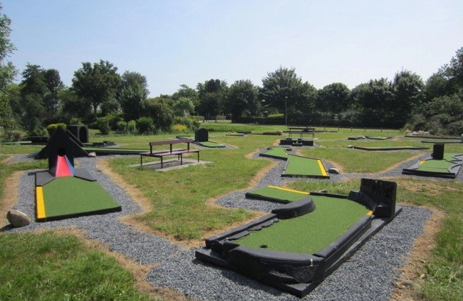 Midget golf baan proefpolder andijk vakantiepark